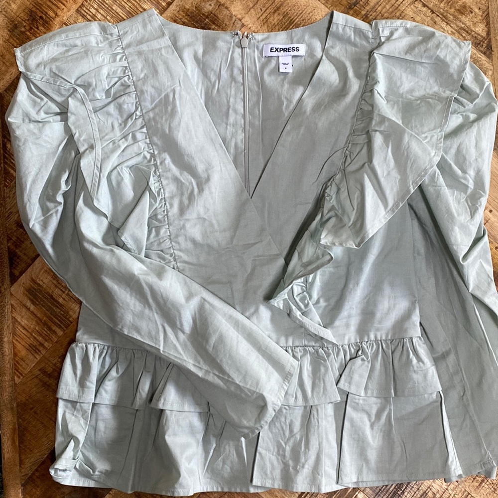 Light grey, Express top, Never worn